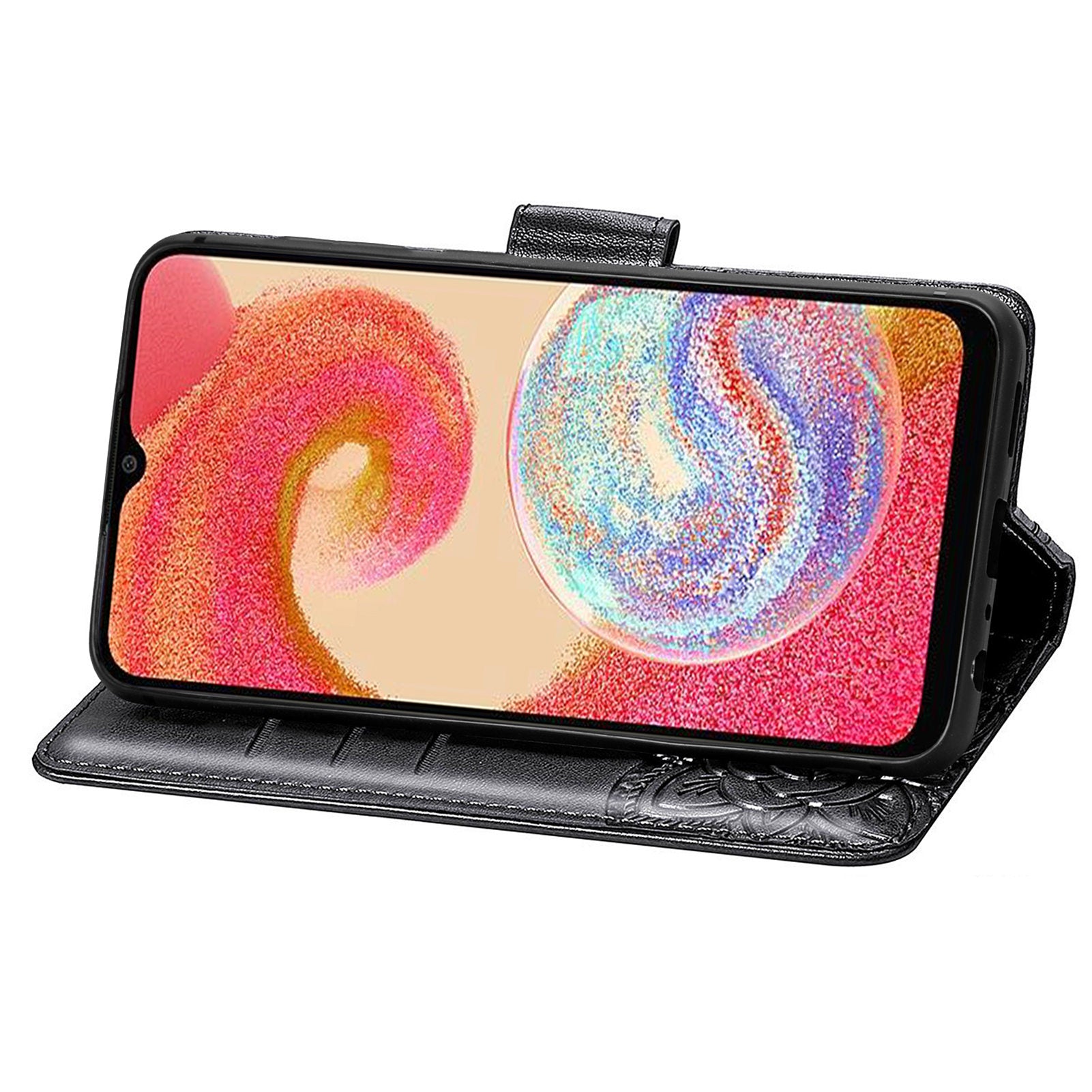 For Samsung Galaxy A04e 4G M04 4G F04 4G Imprinted PU Leather Wallet Phone Case Shockproof Stand Cover For Samsung Galaxy A04e 4G M04 4G F04 4G Imprinted PU Leather Wallet Phone Case Shockproof Stand Cover